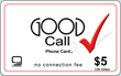 Good Call phone card for United States-Toll Free