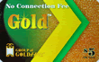 Gold phone card for Ghana